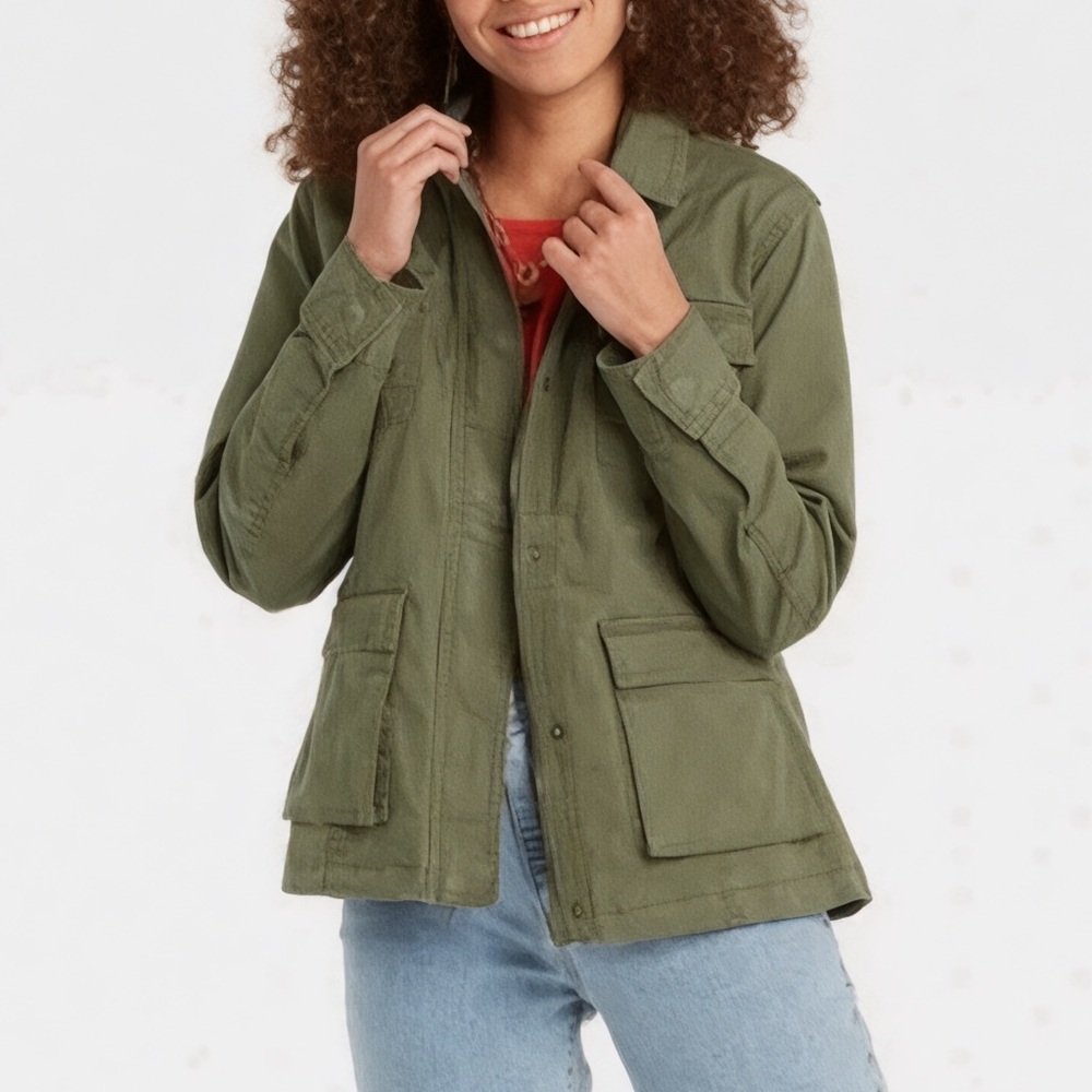 Universal Thread Green Cargo Jacket